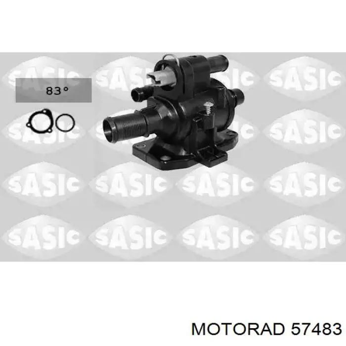 Корпус термостата 57483 Motorad