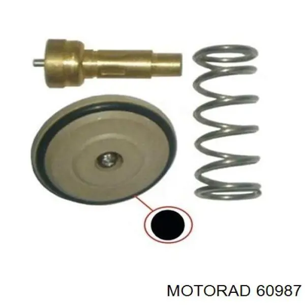 609-87 Motorad термостат