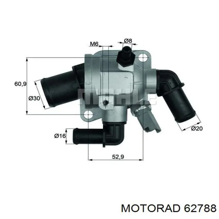 Купить 62788 Motorad Автомобильный термостат