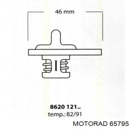  Motorad 65795 цена, от 8.76 USD