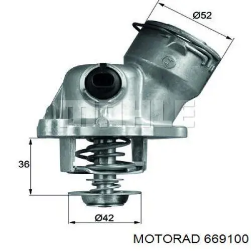 Термостат 669100 Motorad