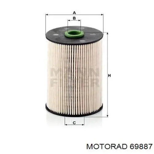 69887 Motorad Корпус термостата в сборе