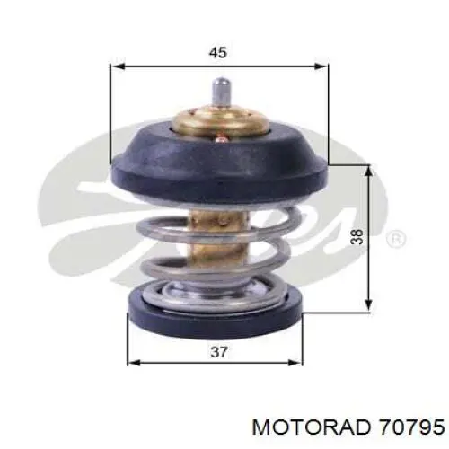Термостат в корпусе Motorad 70795 цена, от 16.53 USD
