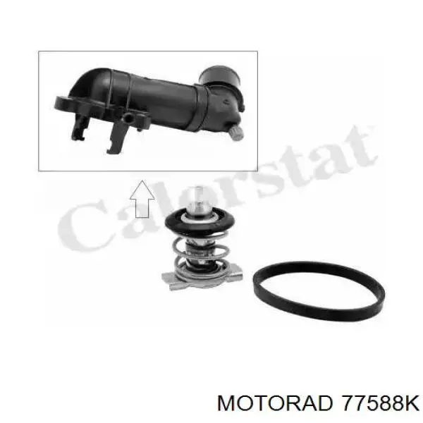 Корпус термостата 77588K Motorad