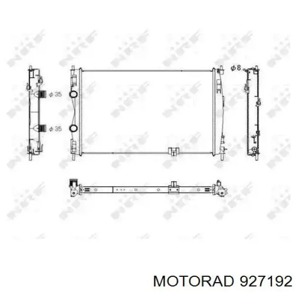 Термостат в корпусе Opel 1338087 цена, от 33.51 USD
