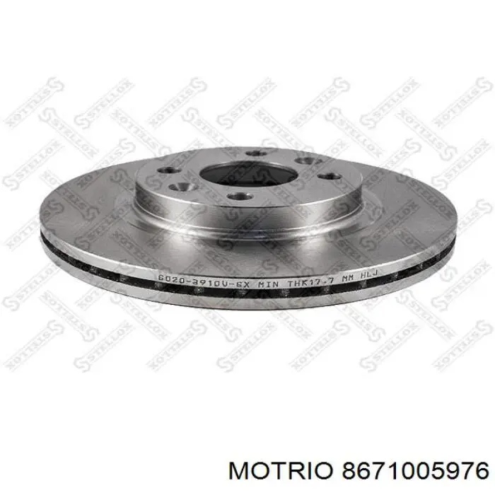 Тормоз дисковый передний Motrio 8671005976 цена, от 25.76 USD
