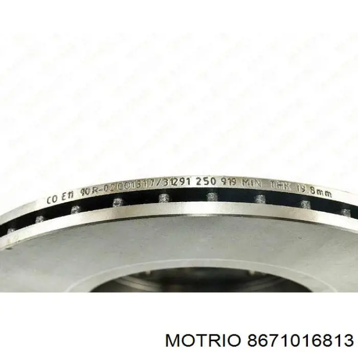 8671016813 Motrio диск тормозной передний