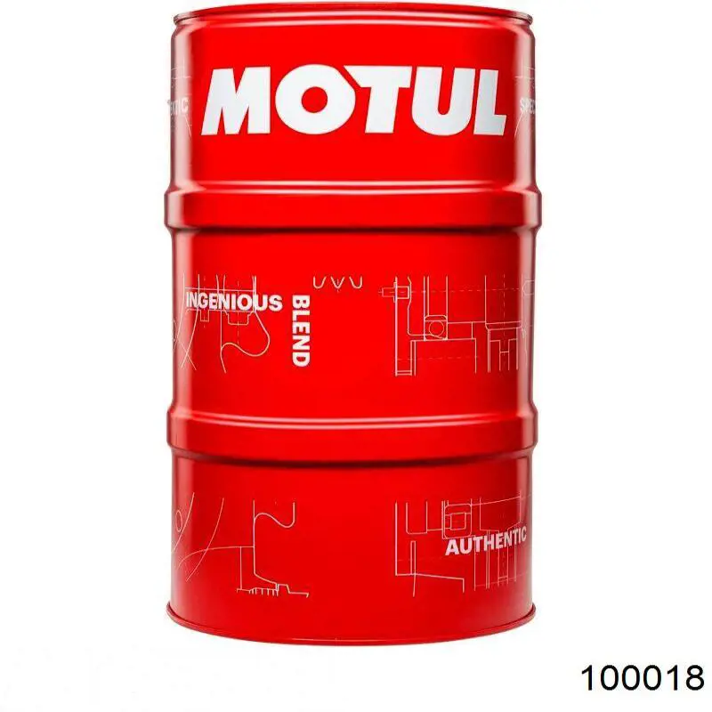 Моторное масло Motul 2100 Power Plus 10W-40 Полусинтетическое 60л (100018)