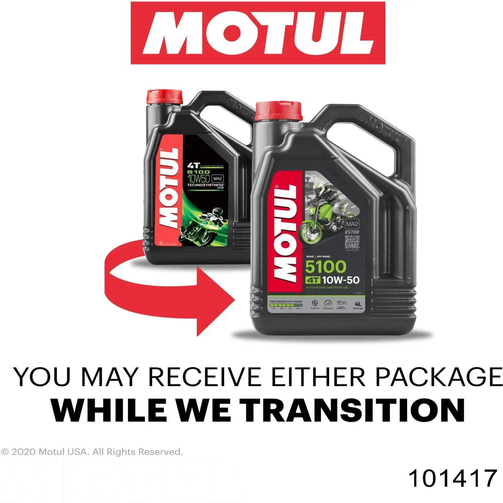 101417 Motul Масло двигателя