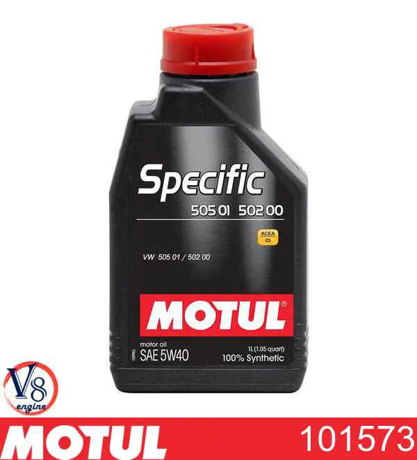 Моторное масло Motul Specific VW502.00-505.00-505.01 5W-40 Синтетическое 1л (101573)