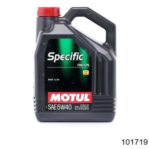 Моторное масло Motul Specific CNG/LPG 5W-40 Синтетическое 5л (101719)
