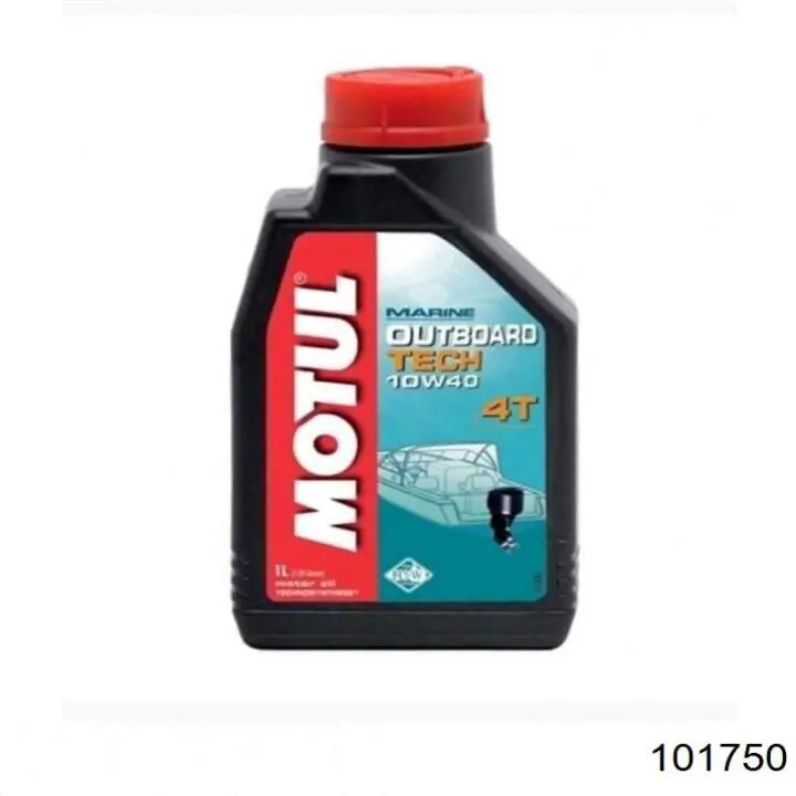 Моторное масло Motul Outboard TECH 4T 10W-40 Полусинтетическое 5л (101750)