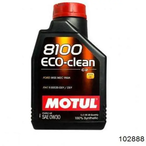 Купить 102888 Motul Моторное масло для дизеля