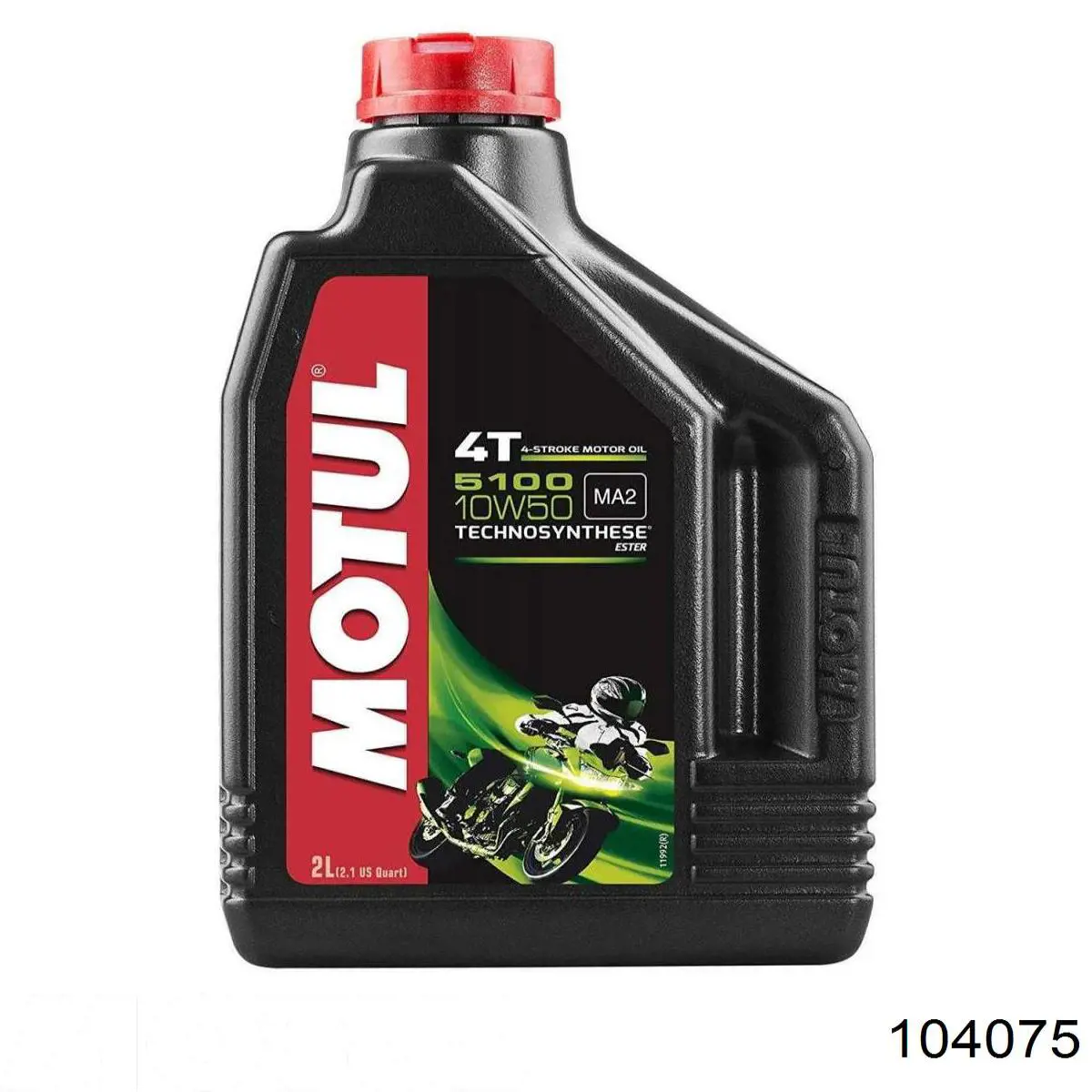 Моторное масло Motul 5100 ESTER 10W-50 Полусинтетическое 2л (104075)