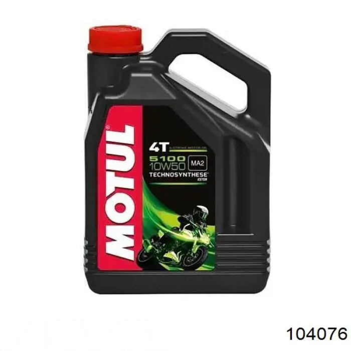 Моторное масло Motul 5100 ESTER 10W-50 Полусинтетическое 4л (104076)