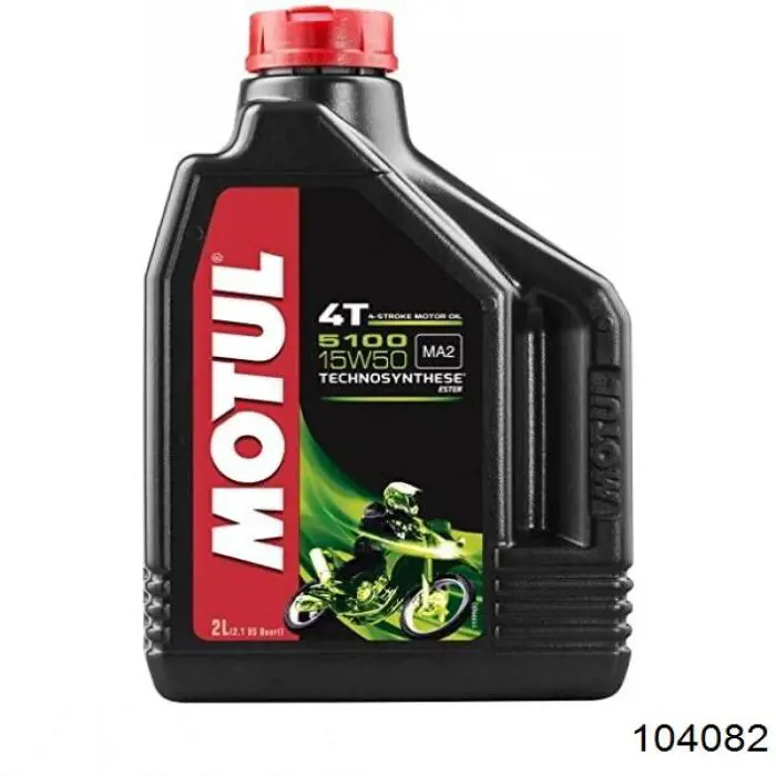 Моторное масло Motul 5100 ESTER 15W-50 Полусинтетическое 2л (104082)