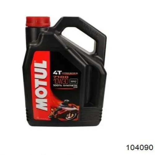 Моторное масло Motul 7100 4T 10W-30 Синтетическое 4л (104090)