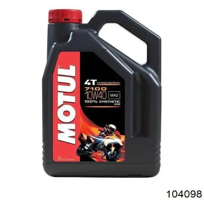 Моторное масло Motul 7100 4T 10W-50 Синтетическое 4л (104098)
