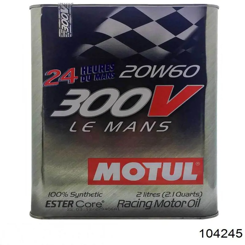 104245 Motul Масло двигателя
