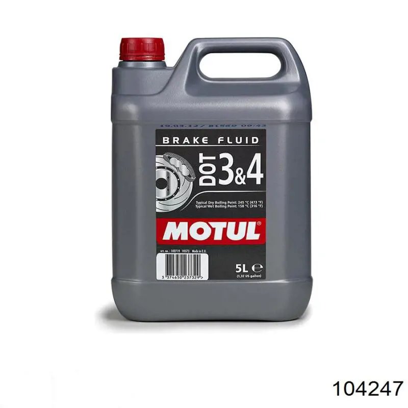 Líquido de frenos 104247 Motul