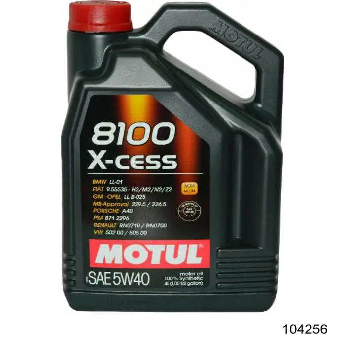 Моторное масло 104256 Motul