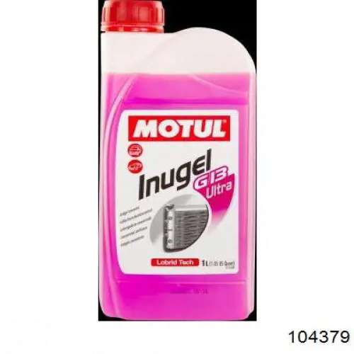 Антифриз Motul INUGEL G13 ULTRA розовый -50 °C 1л (104379)