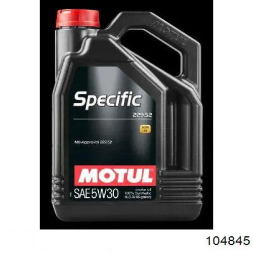 Моторное масло Motul Specific MB 229.52 5W-30 Синтетическое 5л (104845)