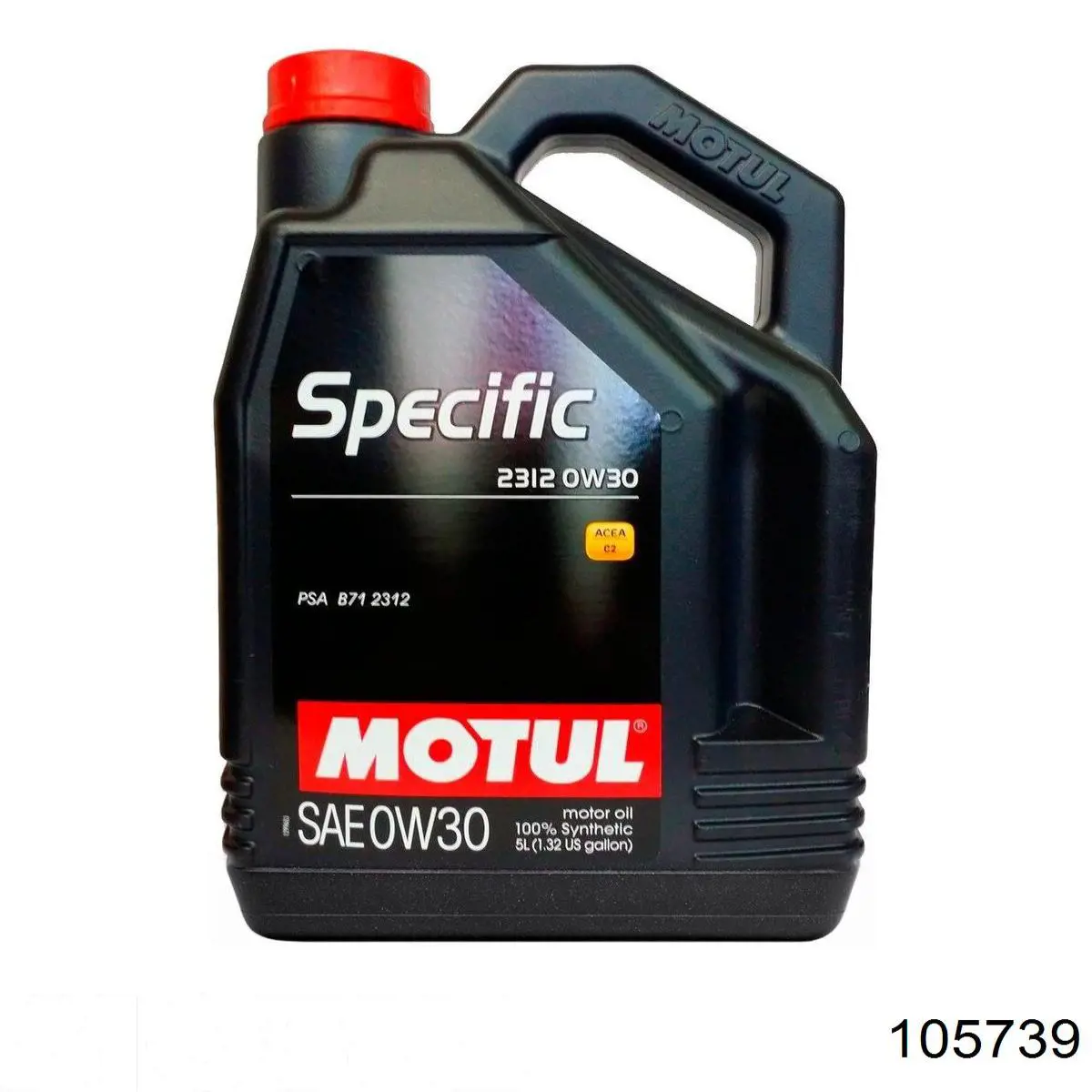 Моторное масло Motul 0W-30 Синтетическое 5л (105739)