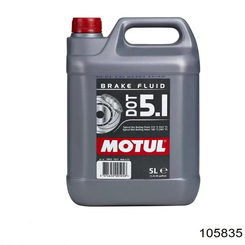 Тормозная жидкость 105835 Motul