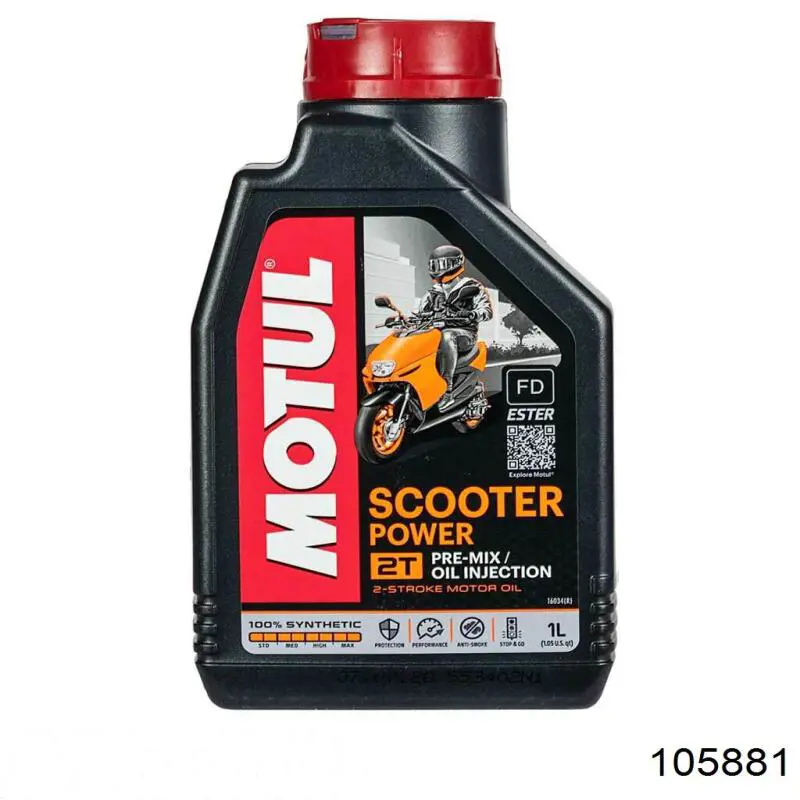 Купить 105881 Motul Моторное масло для дизеля