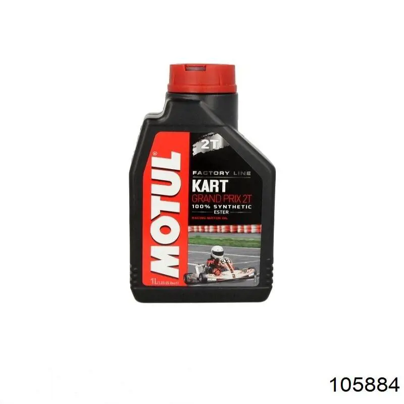 Моторное масло Motul Kart Grand Prix 2T Синтетическое 1л (105884)