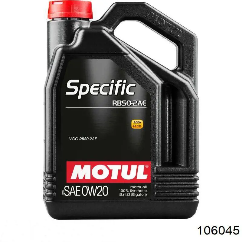 Моторное масло Motul SPECIFIC RBS0-2AE 0W-20 Синтетическое 5л (106045)