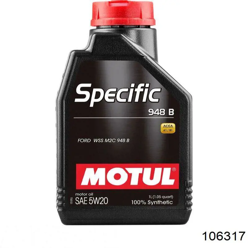 Масло моторное MOTUL 106317