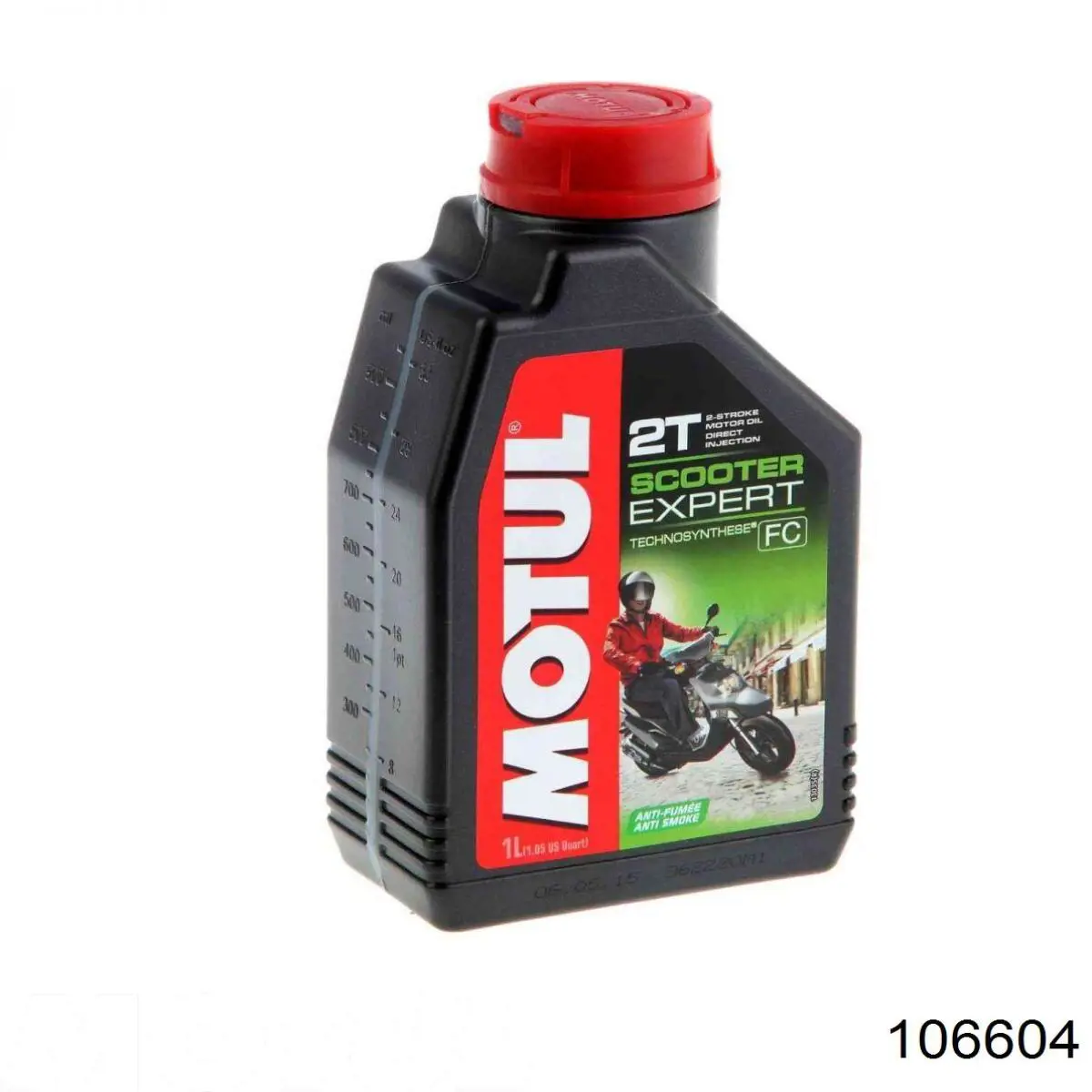 Моторное масло Motul Scooter Expert 2T Полусинтетическое 1л (106604)