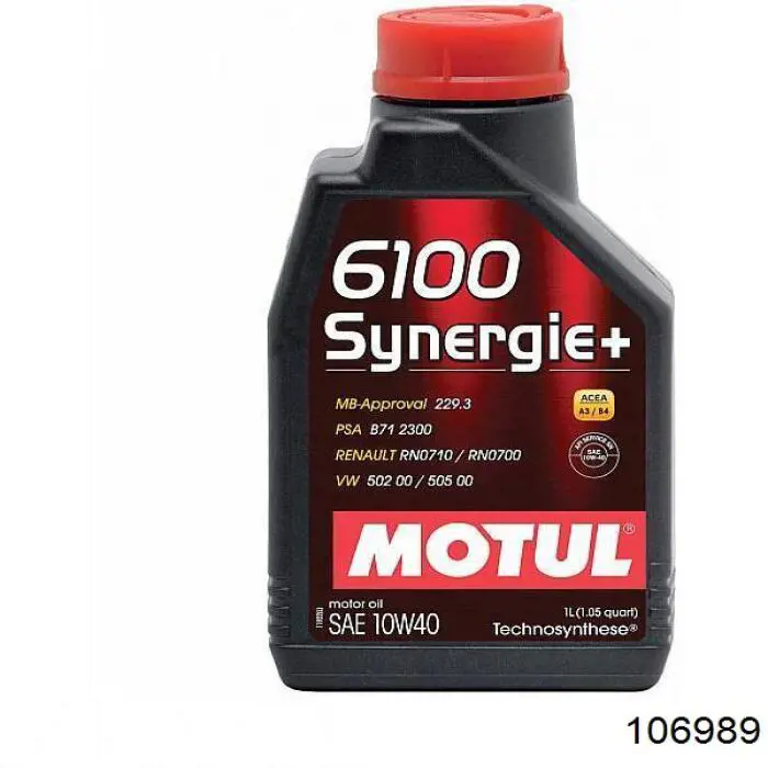 Моторное масло 106989 Motul