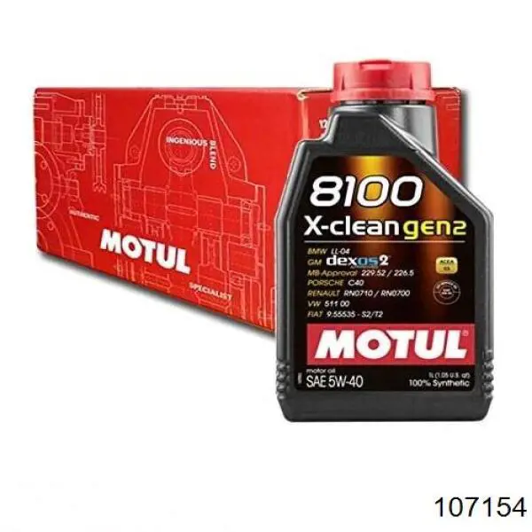 107154 Motul óleo para motor