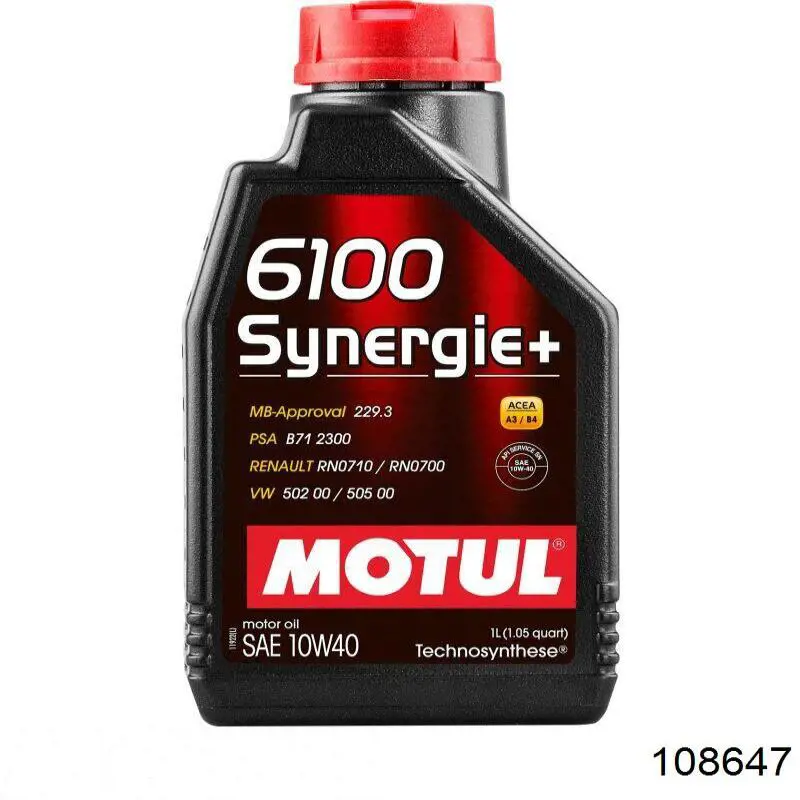 Моторное масло Motul (108647)