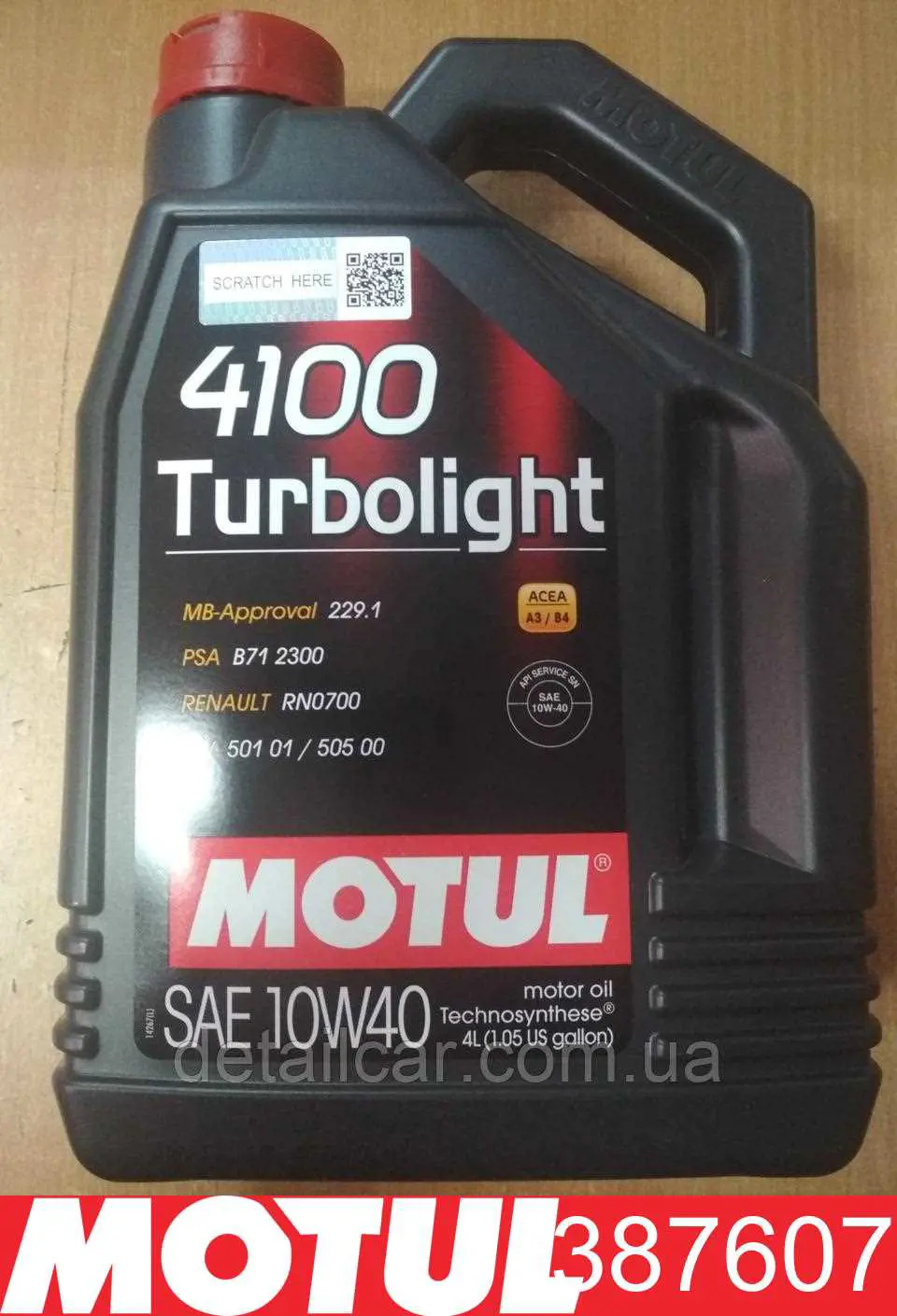 Купить 387607 Motul Моторное масло для дизеля