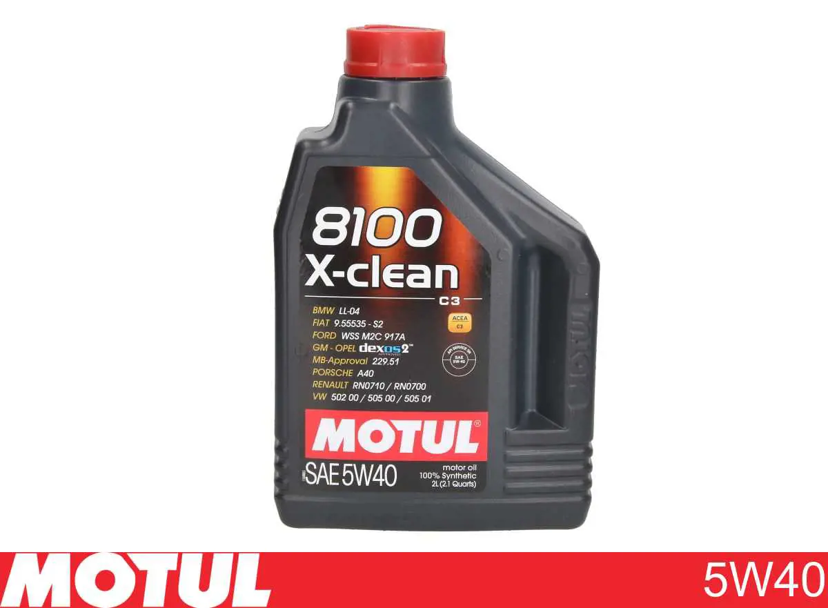 Моторное масло 5W40 Motul