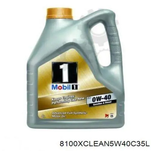 8100XCLEAN5W40C35L Motul Масло двигателя
