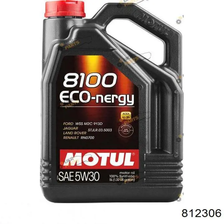 Моторное масло Motul 8100 ECO-NERGY 5W-30 Синтетическое 5л (812306)
