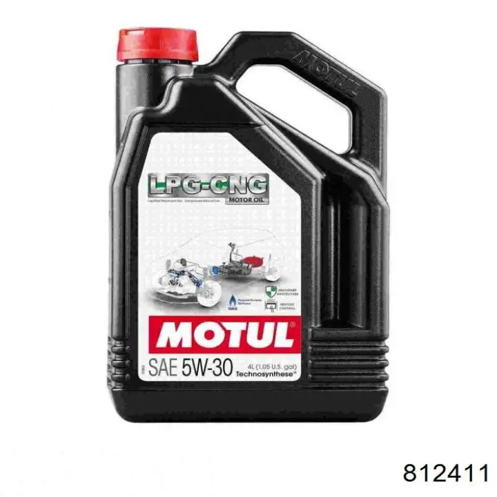 Моторное масло 812411 Motul