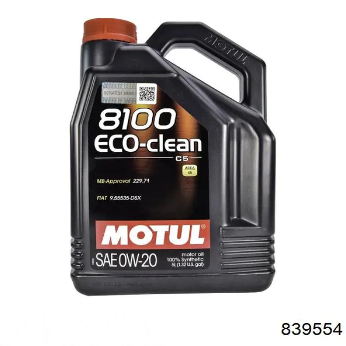 Моторное масло 839554 Motul