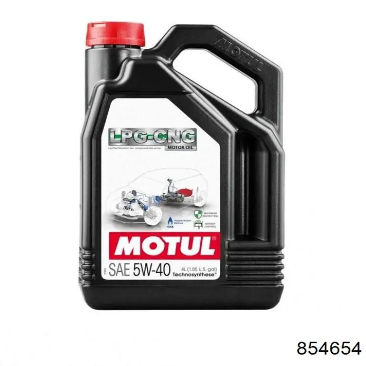 Масло моторное MOTUL 854654