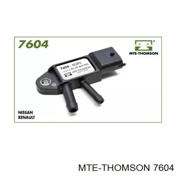 Датчик давления выхлопных газов 7604 Mte-thomson