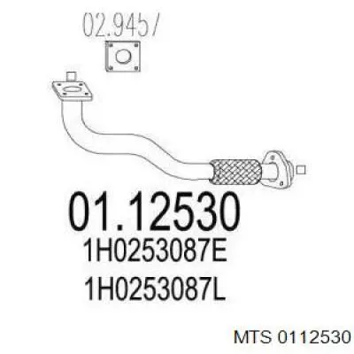 Приёмная труба 0112530 MTS