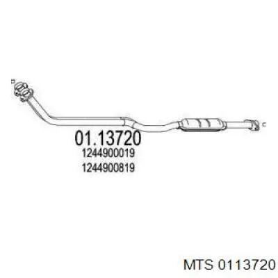 FP3526G13 Polmostrow Штаны глушителя передние