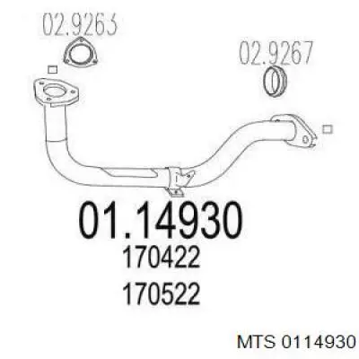 Купить 788805 Bosal Приёмная труба