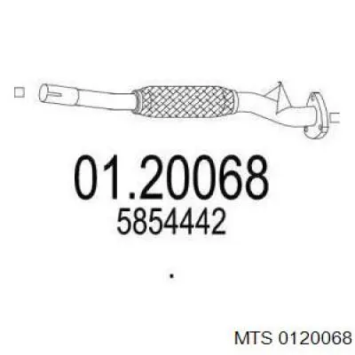 Трубы приемные (штаны) Bosal 750059 цена, от 56.73 USD