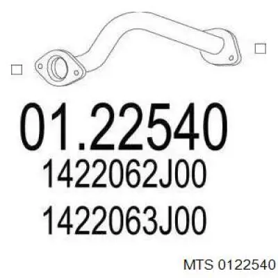 Приёмная труба 1422062J00 Suzuki